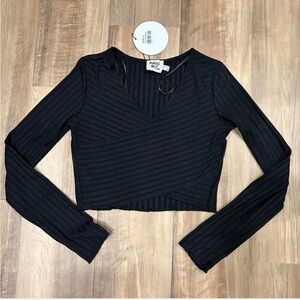 Princess Polly Abigail Cross Cropped Top